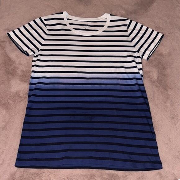 J. Crew Striped Collector Tee Size Small - Picture 1 of 3